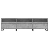 TV Cabinet Concrete Grey 150x30x44.5 cm Engineered Wood 831304