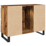 Bathroom Sink Cabinet Old Wood 80x33x60 cm Engineered Wood 857238