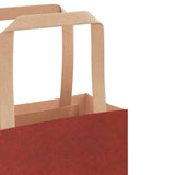 Paper Bags 250 pcs with Handles Red 32x12x42 cm 4101984