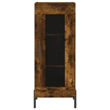 Sideboard Smoked Oak 34.5x34x90 cm Engineered Wood 828809
