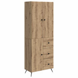 Cabinet Set 2 pcs Artisan Oak Engineered Wood 3416906