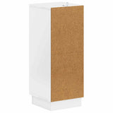 Bathroom Storage Cainet HOORN High Gloss White 30 x 31 x 77 cm 897269