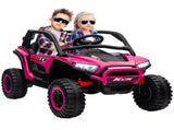 2 Seater 24V 7AH Ride on Truck, Battery Powered Electric Ride On Car w/ Remote, Suspension, 3 T3398P422394