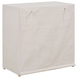 Shoe Cabinet with Cover White 79x40x80 cm Fabric 248194