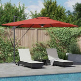 Roma Parasol Red 286 x 284 x 270 cm Aluminium and Polyester 42003358