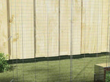 Rabbit Cage Silver 300 x 100 x 210 cm Galvanised Steel 42019242