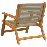 Garden Furniture 2 pcs Beige 67 x 76 x 73 cm Solid Acacia Wood 367833