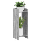 Plant Stand 2 pcs Grey Sonoma 30 x 30 x 80 cm Engineered Wood 899589