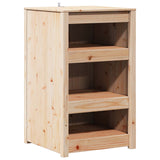Outdoor Kitchen Cabinet MEPPEL 2 pcs Natural Douglas 3443793
