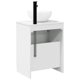 Bathroom Furniture Set White Engineered Wood 3404214