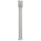 Outdoor Floor Lamps with Sensors 3pcs Silver 110cm Stainless Steel 4006368