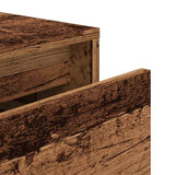 Box Drawer Old Wood 40.5x40x40 cm Engineered Wood 857039