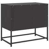 TV Cabinet Black 68x39x60.5 cm Steel 846518