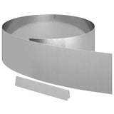 Lawn Edging 450 x 20 cm Galvanised Steel Silver 868030