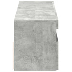 TV Cabinets with LED Lights 2 pcs Concrete Grey 60x35x40 cm 804418