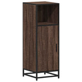 Bathroom Cabinet Brown Oak 35x37.5x100 cm Engineered Wood 849243