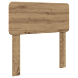 Bed Frame Artisian Oak 90 x 200 cm Solid Pine Wood 3412131