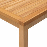 3 Piece Garden Dining Set Solid Wood Teak 3157925
