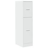 Apothecary Cabinet White 30x41x118 cm Engineered Wood 855160