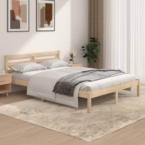 Bed Frame without Mattress 135x190cm Double 810405