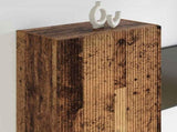 TV Wall Cabinet Old Wood 59.5 x 31 x 100 cm Engineered Wood 892377