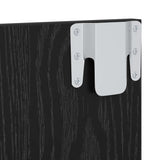 TV Cabinet Set Black Oak 120 x 23.5 x 90 cm Engineered Wood 875187