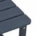 Garden Rocking Chair 3 pcs Navy 38 x 38 x 46cm Plastic 3335815
