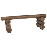 Bench Natural 110 x 30 x 34 cm Solid Teak Wood 42012361