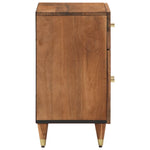 ZNTS Bedside Cabinet 50x33x60 cm Solid Wood Mango 358295