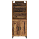 Highboard 2 pcs Old Wood Engineered Wood 3415768