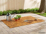 Bath Mats Natural 95 x 140 cm Solid Acacia Wood 42024971