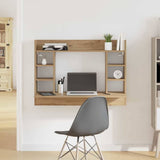 Wall-Mounted Desk Artisan oak Engineered wood 105 x 48 x 75 cm 869193