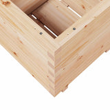 Garden Planter 50x50x49.5 cm Solid Wood Pine 847353