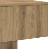 Coffee Table Artisan Oak 60x60x31.5 cm Engineered Wood 856551