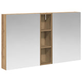 Bathroom Cabinet Set 3 pcs 120 x 14.5 x 70 cm Engineered wood 3403751