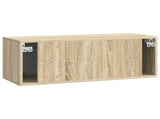 Wall-Mounted TV Cabinet Sonoma Oak 78.5 x 31 x 30 cm 899057