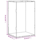 Display Box Transparent 22x18x35 cm Acrylic 154915