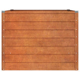 Garden Raised Bed Rusty Corten Steel Large Garden Raised Bed 151948
