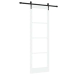 Sliding Door Manual ORKDAL White 78 x 232 cm Wood and metal 3332444