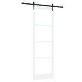 Sliding Door Manual ORKDAL White 78 x 232 cm Wood and metal 3332444