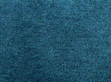 Rug OVIEDO Short Pile Turquoise 120x120 cm 375599