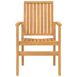 7 Piece Garden Dining Set Solid Wood Teak 3157918