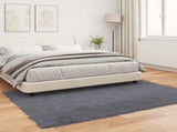Faux Sheepskin Rug Tafalla Anthracite 120 x 170 cm Polyester 42021592