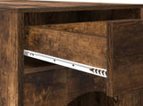 Cat House Smoked Oak 72 x 42.5 x 70 cm Engineered Wood 8000685