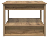 Coffee Table Artisan Oak 72 x 50 x 50 cm Engineered Wood 8000195