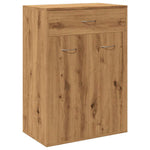 ZNTS Shoe Cabinet Artisan Oak 60x35x84 cm Engineered Wood 855953