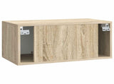 Wall-Mounted TV Cabinet Sonoma Oak 59.5 x 31 x 30 cm 899387