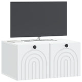 Wall-Mounted TV Cabinet White 59.5 x 41 x 30 cm Engineered Wood 898165