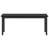 Bench Black Oak 110 x 35 x 45 cm Engineered Wood 892596