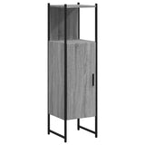 Bathroom Cabinet Grey Sonoma 33x33x120.5 cm Engineered Wood 842469